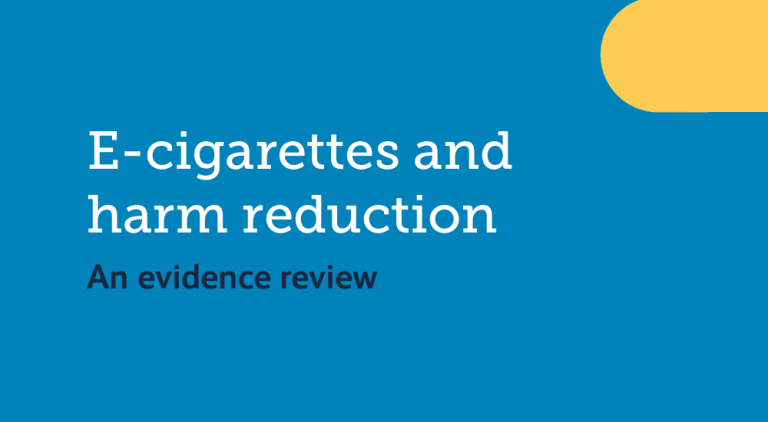 SARG contributes to major new report on e-cigarettes