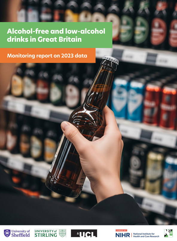 Alcohol-free and low-alcohol drinks in Great Britain: Monitoring report on 2023 data